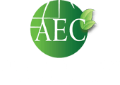 A green logo with the letters aec and alpha envirote consulting.